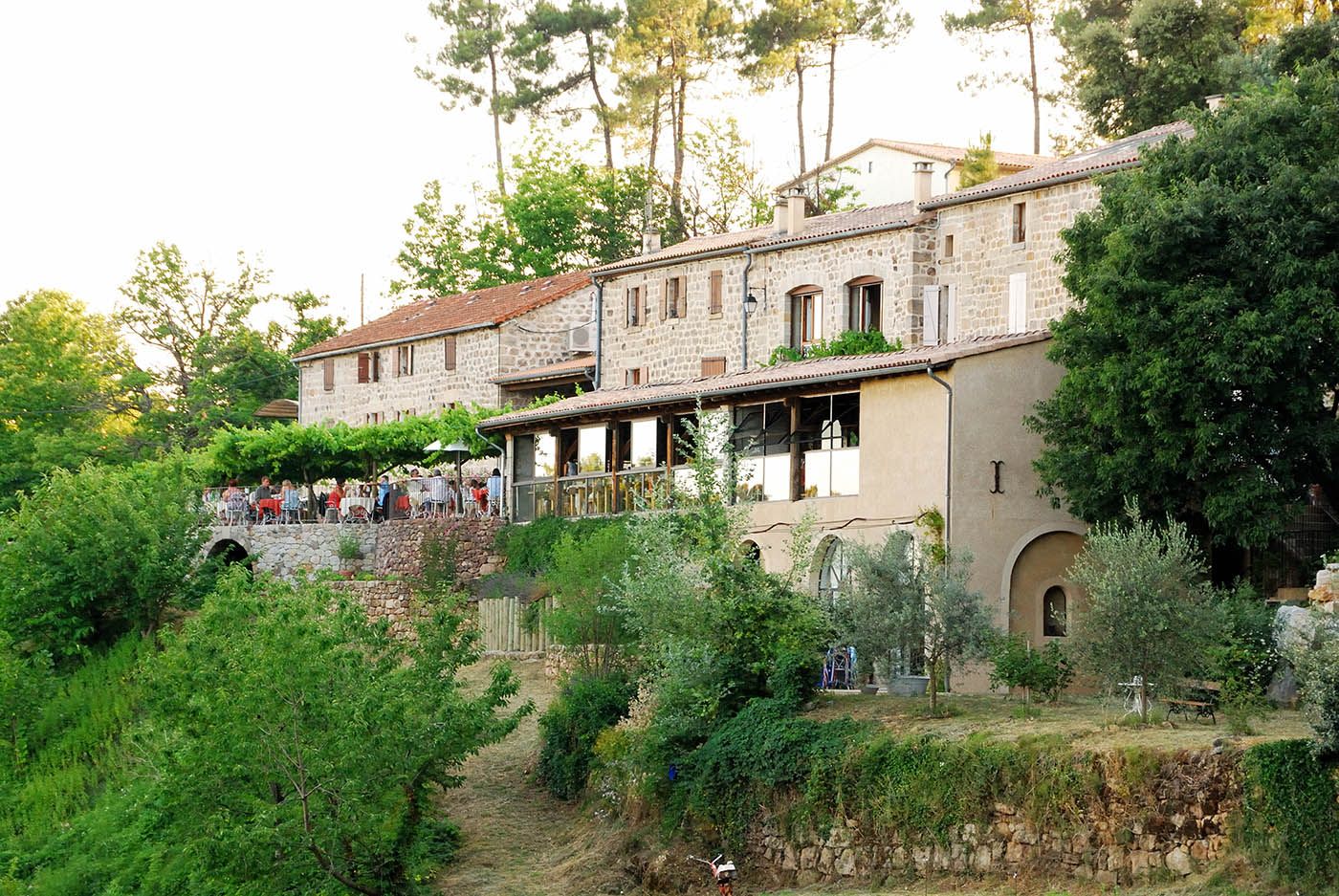 Restaurant Sanilhac Ardèche Auberge La Tour de Brison 3 étoiles